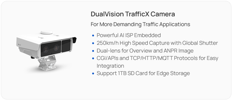 Milesight DualVision TrafficX Camera