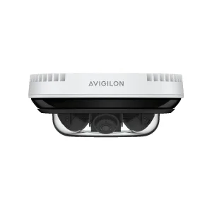 Avigilon H5A Multisensor Camera — telecamera IP panoramica multisensore con copertura fino a 360° e risoluzione totale fino a 32 MP, per videosorveglianza di grandi aree senza punti ciechi