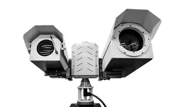 Pelco Silent Sentinel Jaegar telecamera PTZ multi-sensore long-range per sicurezza perimetrale