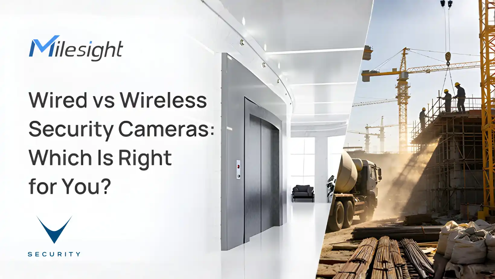 Confronto videosorveglianza cablata o wireless – telecamere PoE e sistemi IP wireless Milesight per sicurezza professionale