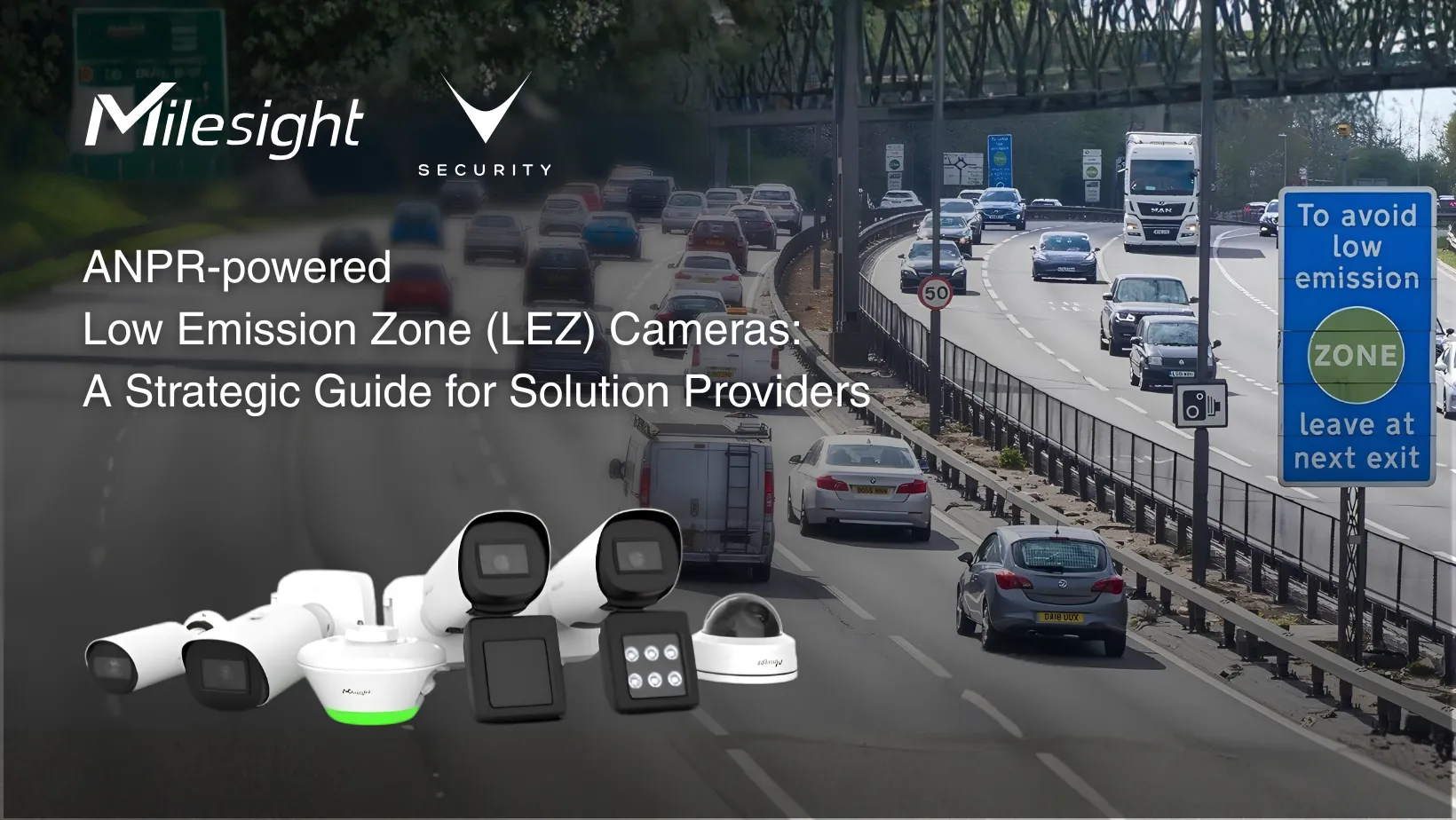 Telecamera ANPR Milesight per il controllo di una zona a traffico limitato urbana