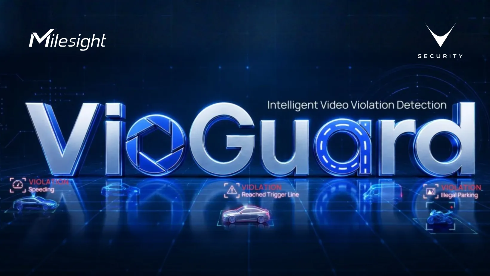 Telecamera Milesight TrafficX per la rilevazione infrazioni stradali con l'AI