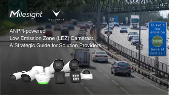 Telecamera ANPR Milesight per il controllo di una zona a traffico limitato urbana