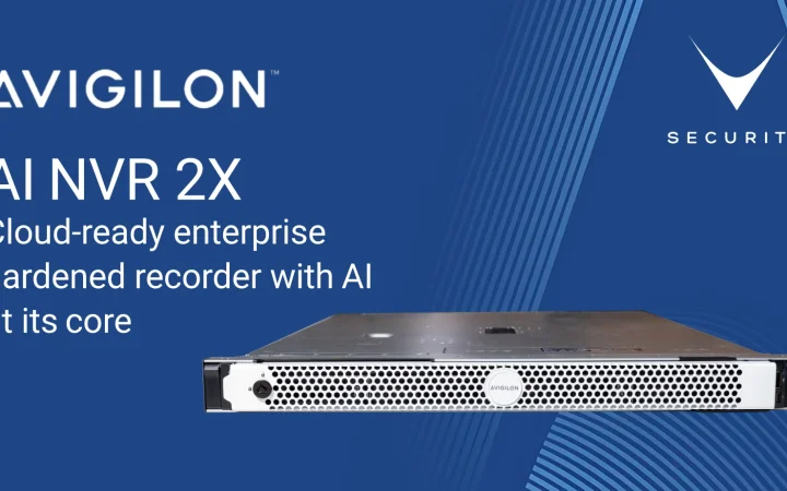 Avigilon AI NVR 2X rack mount per videosorveglianza enterprise con analytics integrata