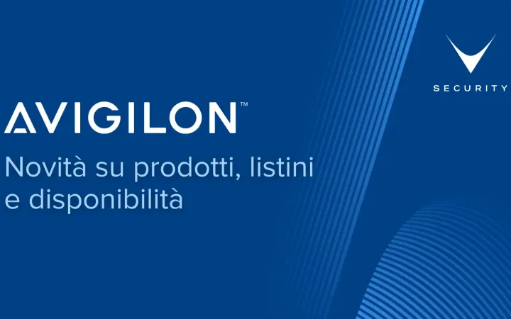 Aggiornamenti portfolio Avigilon 2026: NVR, controllo accessi e pricing