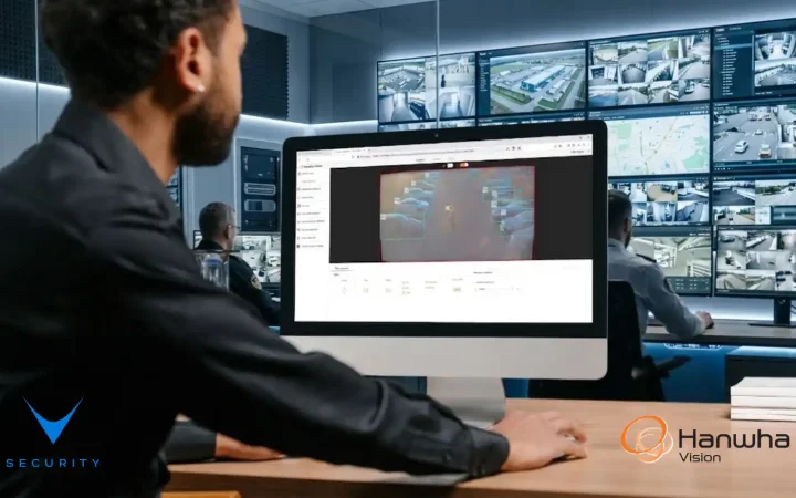 Hanwha Vision WiseStream AI compressione video sorveglianza banda limitata.