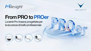Telecamere IP AI Milesight Pro Series con VCA 2.0 e sensore 1/1.8" per videosorveglianza professionale