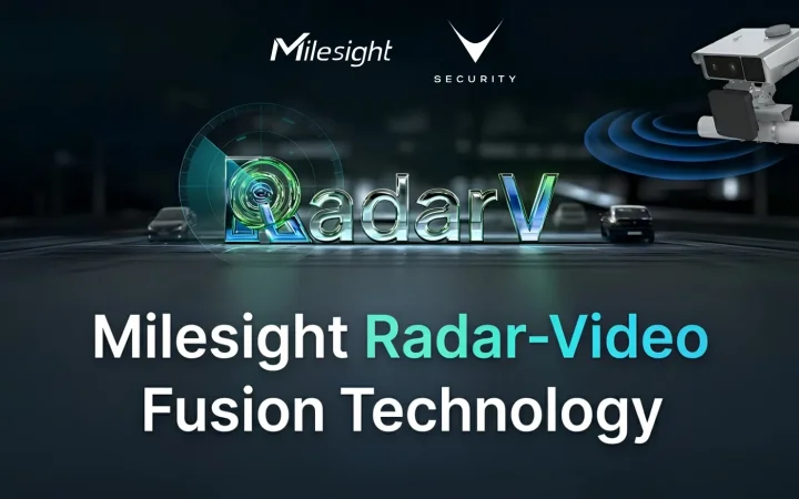 Milesight RadarV: sistema radar video fusion per il rilevamento velocità e ANPR su strada