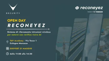 Reconeyez sistema wireless rilevamento intrusioni esterno con verifica visiva AI