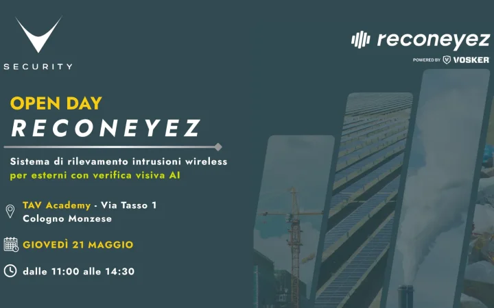 Reconeyez sistema wireless rilevamento intrusioni esterno con verifica visiva AI