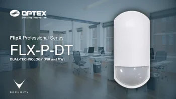 Rilevatore PIR doppia tecnologia FLX-P-DT OPTEX con lente rotante FlipX