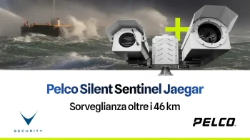 Pelco Silent Sentinel Jaegar, telecamera PTZ termica lungo raggio per perimetri critici