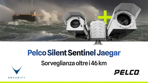 Pelco Silent Sentinel Jaegar, telecamera PTZ termica lungo raggio per perimetri critici
