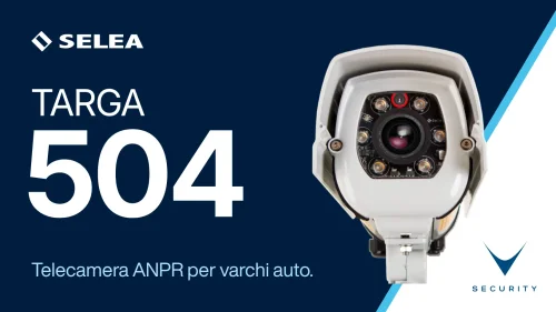 telecamera OCR-ANPR controllo accessi Targa 504 Selea per parking