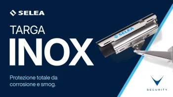Custodia Selea Targa INOX per telecamera ANPR installata in galleria stradale