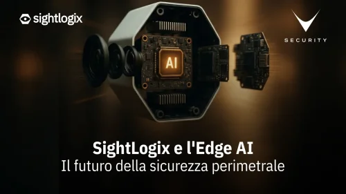 Telecamera termica SightLogix con Edge AI per sicurezza perimetrale notturna