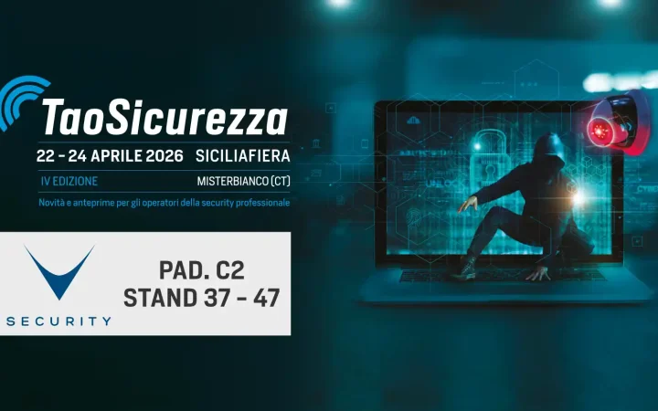 TAV a TaoSicurezza 2026 - PAD. C2 - STAND 37 - 42