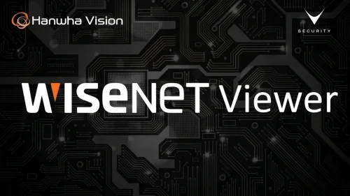 Interfaccia Wisenet Viewer per la gestione di NVR e DVR Hanwha