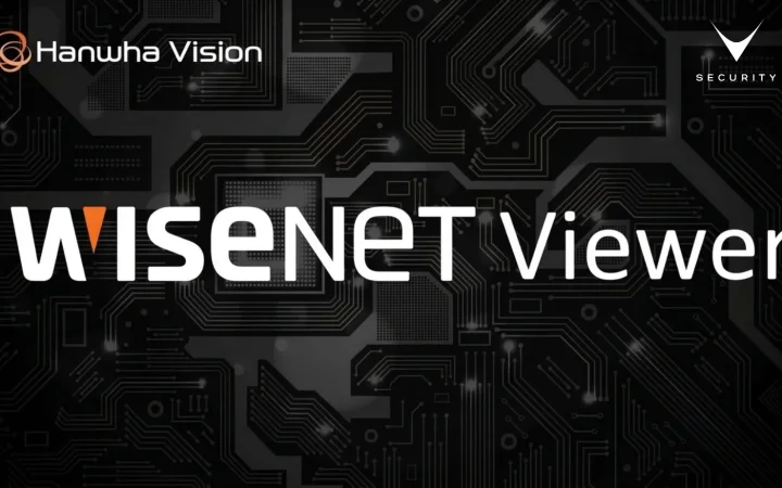 Interfaccia Wisenet Viewer per la gestione di NVR e DVR Hanwha